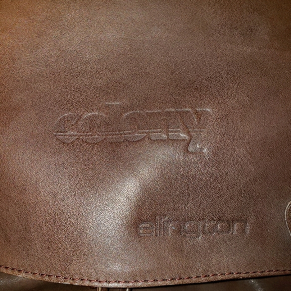 Ellington Colony Brown Leather Backpack Unisex - Picture 3 of 12